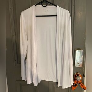 White “Active Wear” Cardigan
